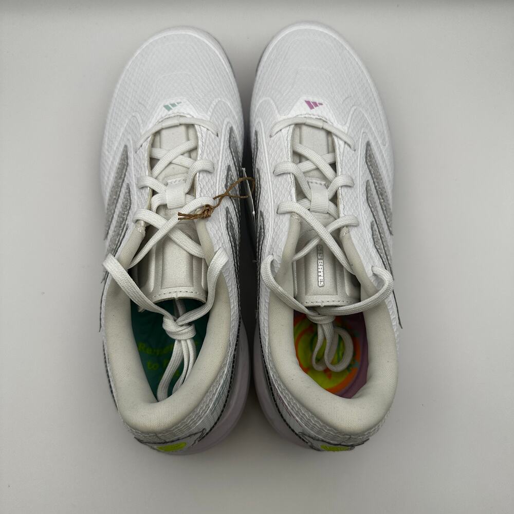 Adidas ID1664 adizero PureHustle 3 Sis B Women sz 9 Metal Baseball Cleat White - Picture 6 of 12